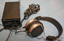 STAX   SR40 + SRD4  CUFFIA  HIFI   A ELECTRET  CONDENSATORE