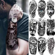 Grande tatuaggio temporaneo