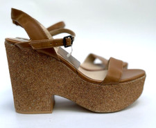 Zara pelle Marrone Plateau