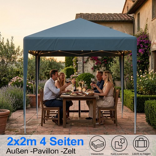 Gazebo giardino 2x2m - da,