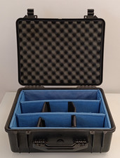 Peli Pro Case 1550 Valigia Impermeabile Foam Pelican Pelicase divisori velcro