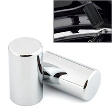 Kit copripunti hardware docking per Harley Touring FLHX 2009-23, coppia cromata