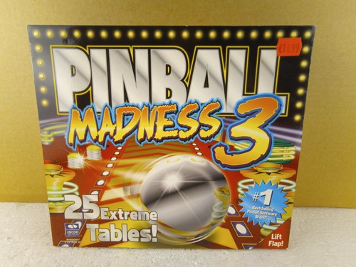 Pinball madness cd rom - madness, pc