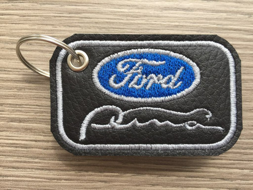 Portachiavi ricamato ford puma - portachiavi,