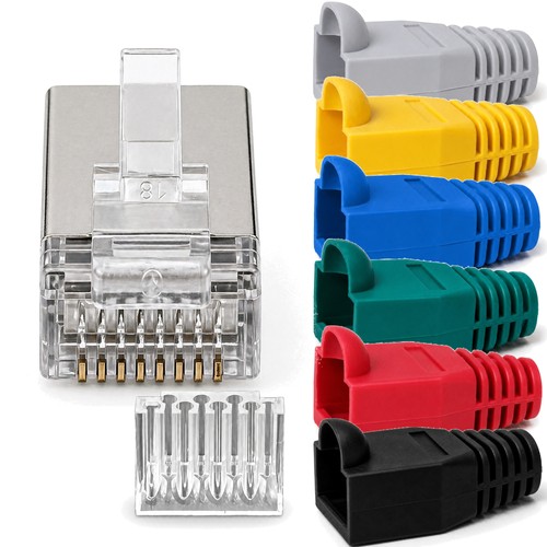 Connettore cat6 rj45 schermato - rj45,