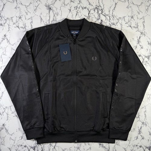 Fred perry giacca uomo nero - perry,