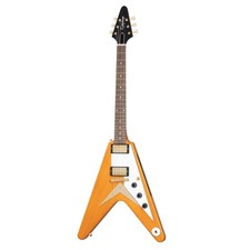 Epiphone 1958 Korina Flying V Aged Natural - Chitarra elettrica