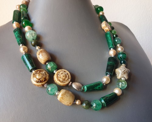 Collana donna pietre - pietre, dure