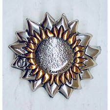 4X Spilla in ARGENTO 3 cm