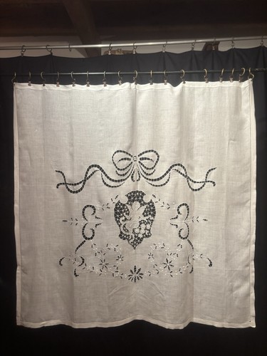 Antica tenda tendone lino - tenda,