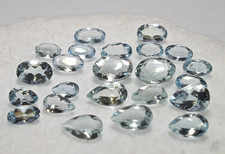 Lotto Acquamarina 23pz 7.69ct