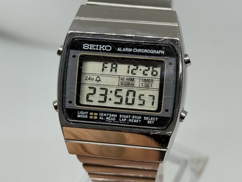 Vintage rare seiko lcd digital - lcd,