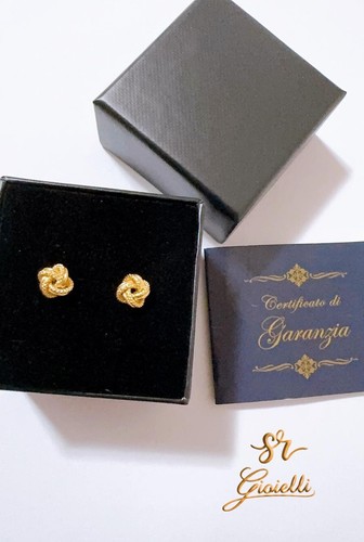 Orecchini nodo oro carati - nodo,