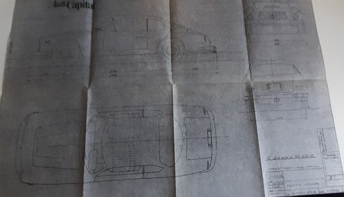 Figurino carrozzeria lancia - figurino,