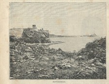Stampa antica ACI CASTELLO la