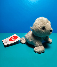 "TRUDI" mini peluche "Foca", colore grigio chiaro, altezza 7,5 cm.