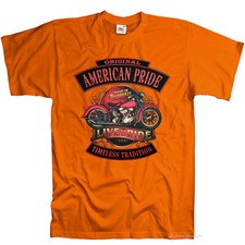 T-Shirt Motociclista USA Moto