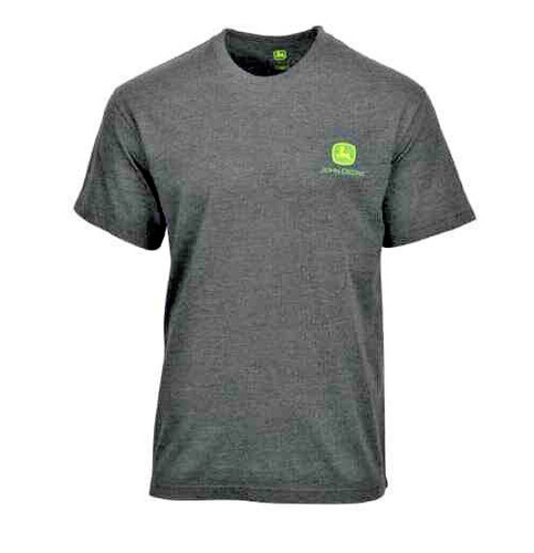 Shirt nera john deere logo - nera,