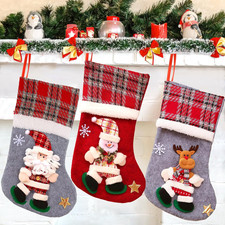 Calza Di Natale, 3 Pezzi Calza