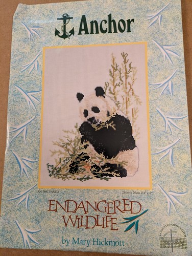 Kit punto croce panda fauna
