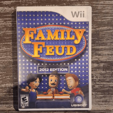 Family Feud Edizione 2012 (Nintendo Wii, 2011) Completo Testato