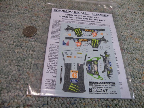 Decalcomanie colorado 43 - colorado, 1/43