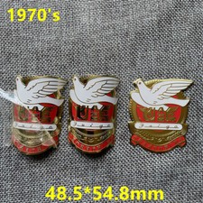 2 pezzi fico cinese vintage bicicletta testa distintivo etichetta bici emblema decalcomanie adesivi 