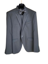 abito da cerimonia matrimonio Carlo Pignatelli grigio  tg 56