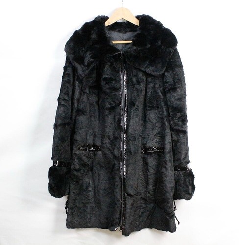 Pelliccia lapin colore - colore, nero