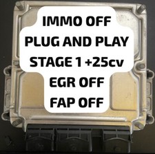 IMMO OFF PLUG AND PLAY BOSCH 9647474680 0281011133 Centralina Motore ULYSSE