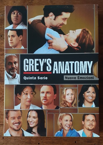 Dvd serie grey anatomy - tv, grey's