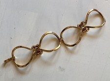 bracciale dorato donna con