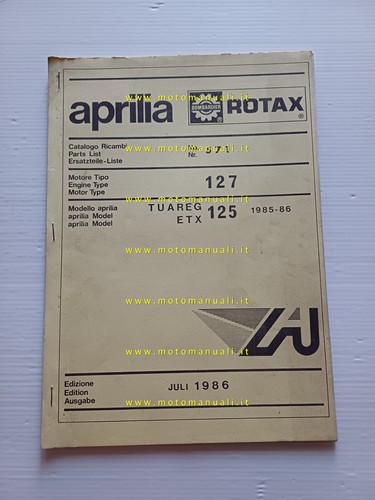Aprilia 125 tuareg - 125, etx