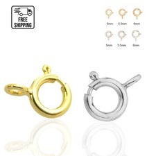 14K Yellow/White Gold Spring