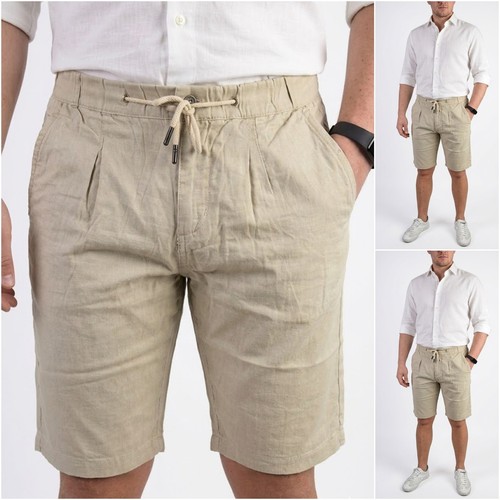 Bermuda lino uomo pantaloncini - lino,