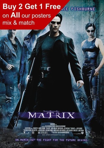 Locandina film the matrix - the,