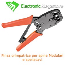 Pinza crimpare per cavo lan - per,