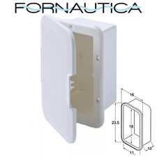 NICCHIA TASCA PORTA DOCCETTA CON SPORTELLO A PARETE PER BARCA GOMMONE CAMPER