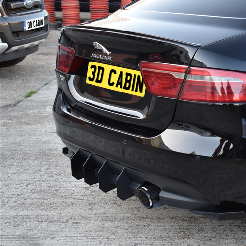 Jaguar rear diffuser - xe,