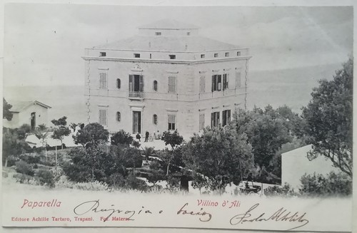 Cartolina paparella villino - villino, d
