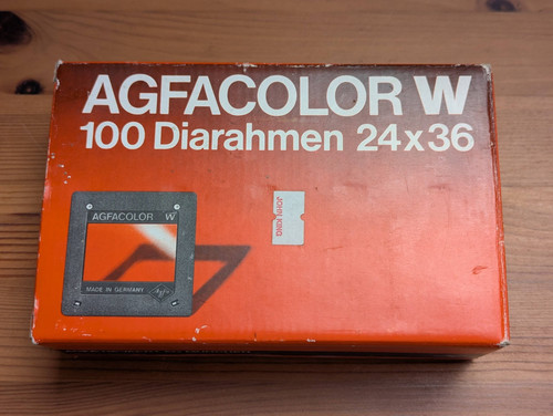 Agfacolor 100 diarahmen - 40+,
