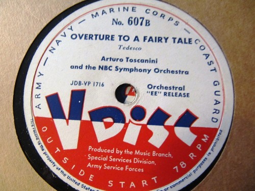 Arturo toscanini disc 607 - toscanini,