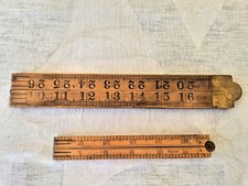 Coppia Vintage di Metri/Righe