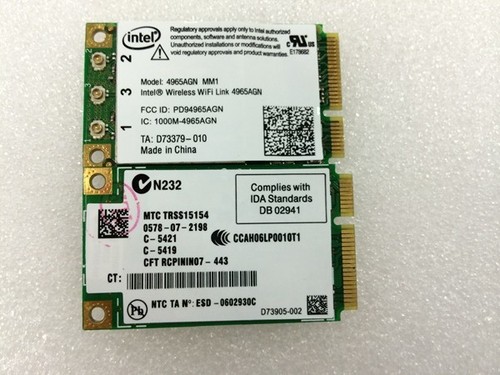 Scheda wlan adattatore intel - scheda,
