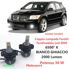 DODGE CALIBER 06-12 LAMPADE LED FARETTI FENDINEBBIA CANBUS 6500°K