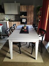 tavolo legno massello + sedie vintage