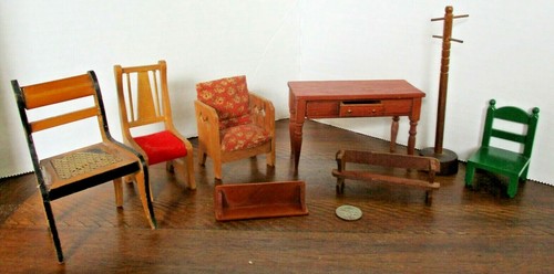Lotto mobili vintage legno - lotto,