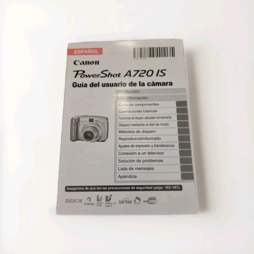 Canon powershot a720 - canon,