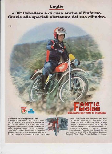 Advertising pubblicità fantic - advertising, pubblicità-fantic