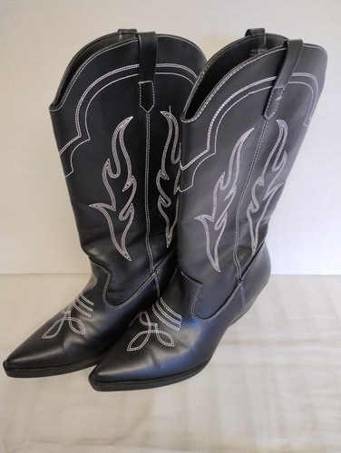 Stivali cowboy primark neri - da,
